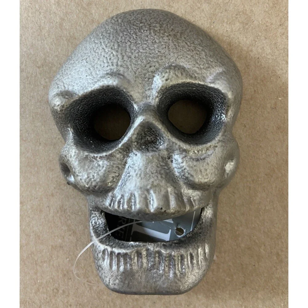 Silver Skull Cast Iron Beer Bottle Opener NWT